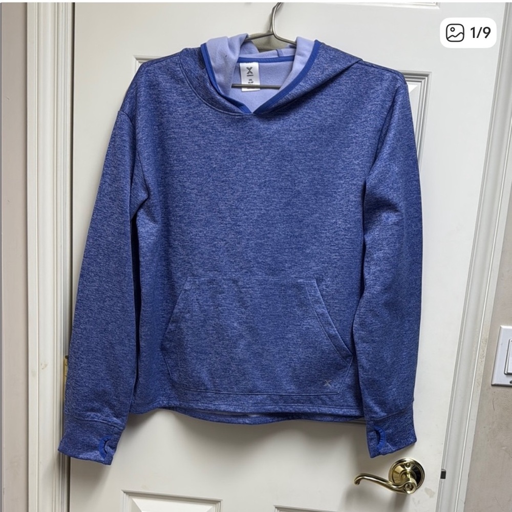 Women’s Blue Hoodie Sweater - Picture 10 of 10